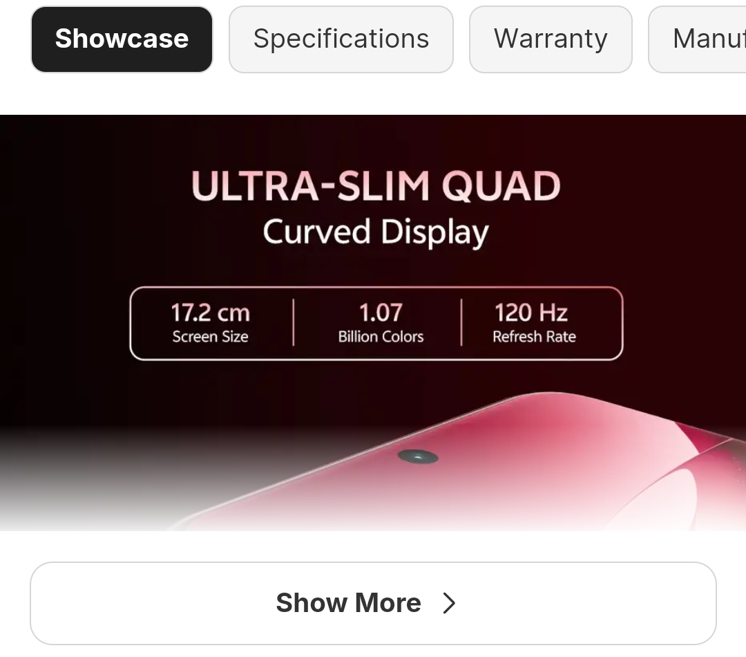 Product details and specifications