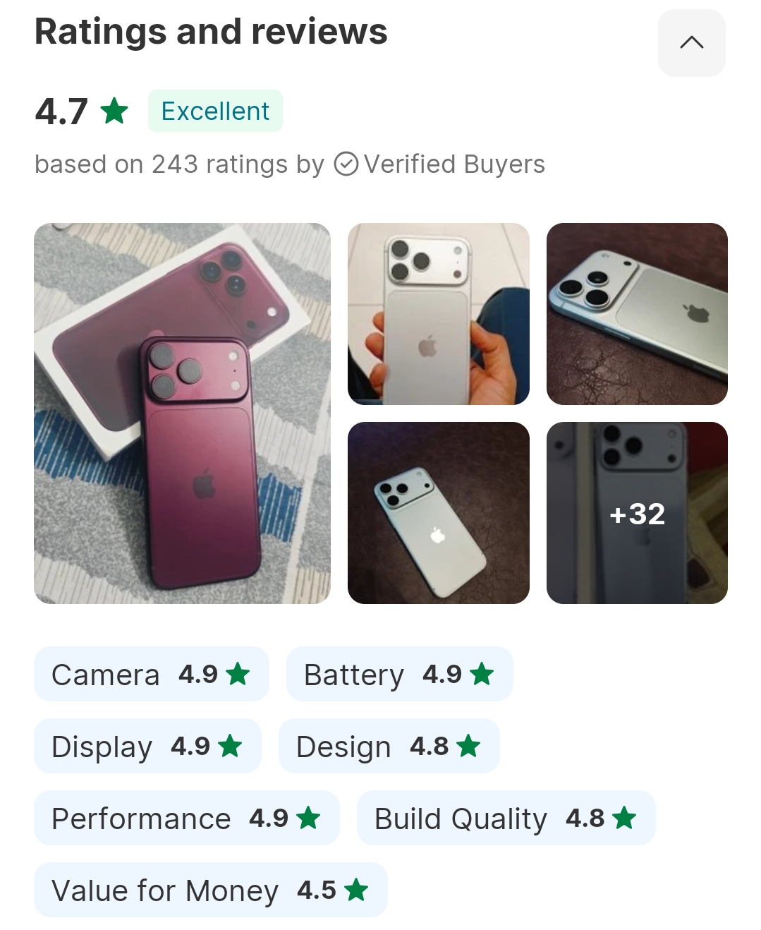 Product details and specifications
